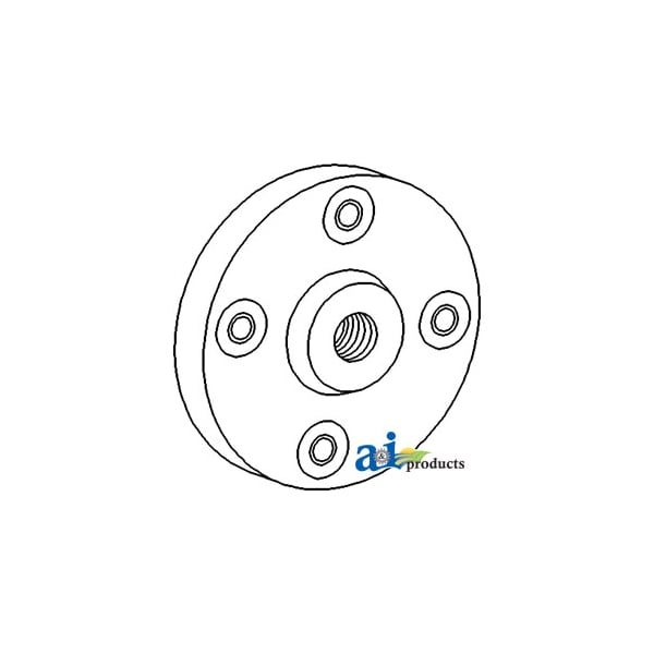 Adapter Plate, Hydraulic Pump 6" x6" x1"